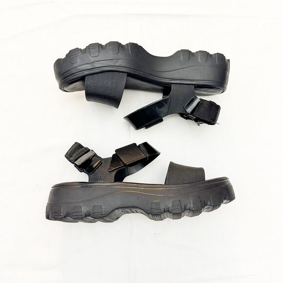 Melissa Shoes Kick Off Strappy Sporty Sandals Platform Size 9 - Picture 6 of 6